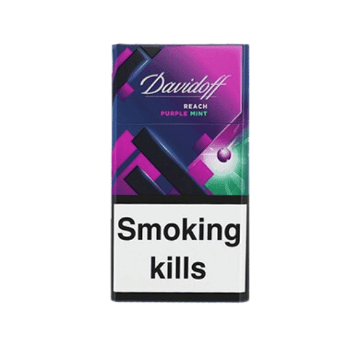 Davidoff Reach Purple Mint - Böğürtlen ve Nane Aromalı