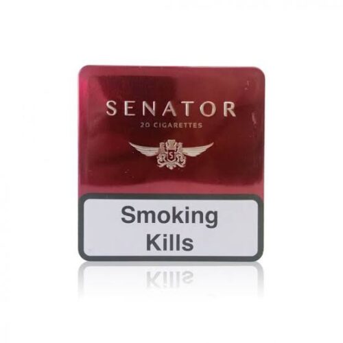 Senator Red Sigar Metal Kutu